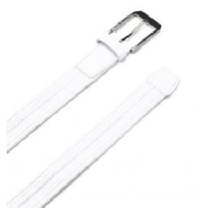 Image of Under Armour Mens Braided Golf Belt - White - 38