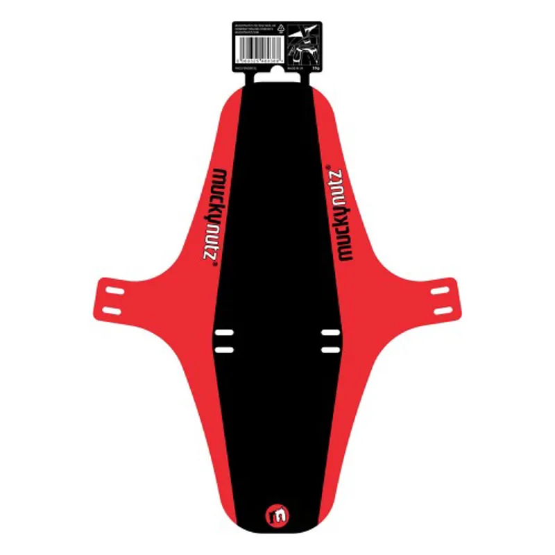 Image of Mucky Nutz Face Fender XL Black/Red