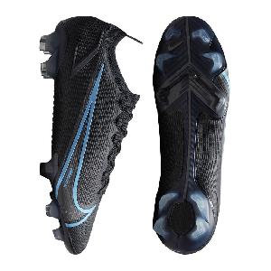 Image of Nike Unisex Adults Vapor 14 Elite Firm Ground Football Boots - Black - 12
