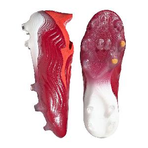 Image of Adidas Unisex Adults Copa Sense 21+ Firm Ground Football Boots - Red - 8
