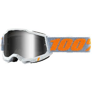 Image of 100% Accuri 2 MTB Goggles - white orange, white orange