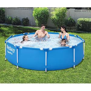 Image of BestWay 10ft x 30inch Steel Pro™ Above Ground Swimming Pool