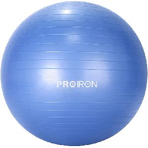 Image of PROIRON 55cm Anti-Burst Blue Swiss Yoga Exercise Ball