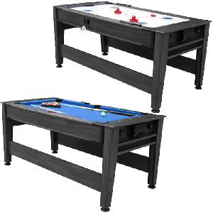 Image of Air King 6ft Pool & Air Hockey Combination Table with Black Body