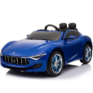 Image of Kids Electric Ride On Car Maserati Alfieri Blue