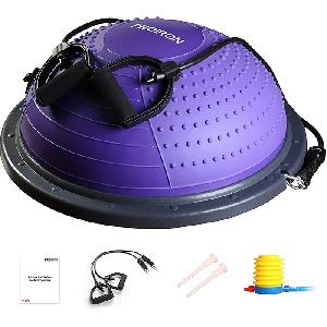 Image of PROIRON Balance Trainer Purple with Resistance Bands & Pump