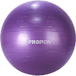 Image of PROIRON 55cm Anti-Burst Purple Swiss Yoga Exercise Ball